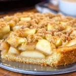 Apfelkuchen mit Apfelmus