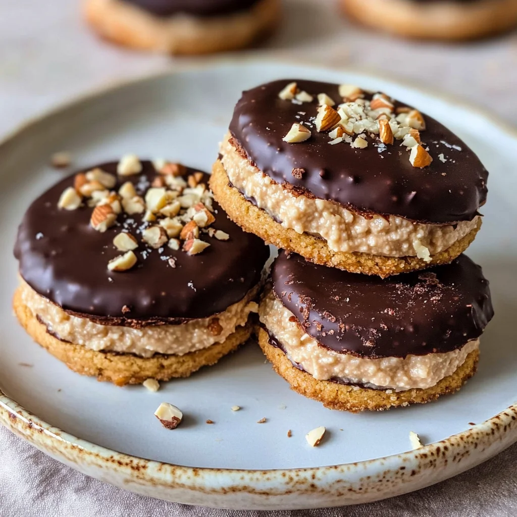 Beste Nougat-Plätzchen