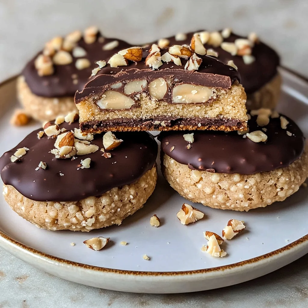 Beste Nougat-Plätzchen