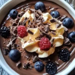 Cremiger Schokoladenpuddingbrei