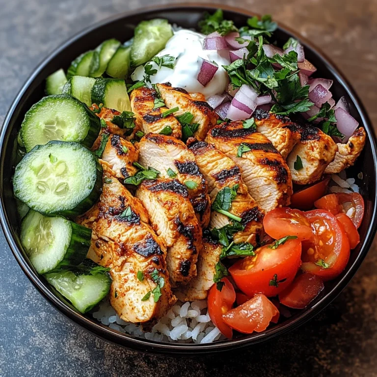 Döner-Bowl mit Hähnchen
