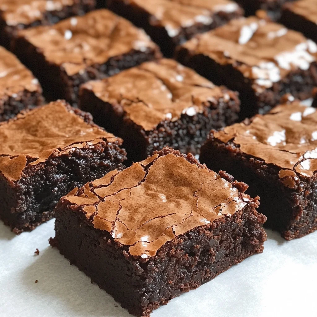 Fudgy Brownies from Scratch
