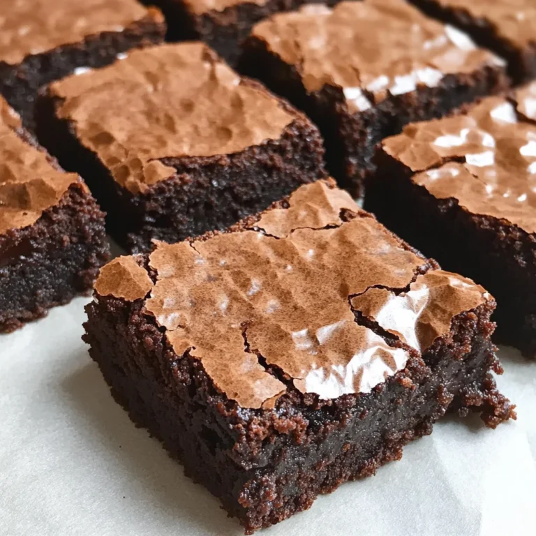 Fudgy Brownies from Scratch