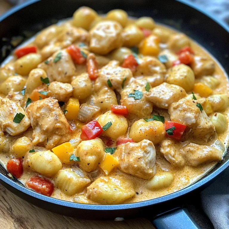 Gnocchi Pfanne mit Hähnchen