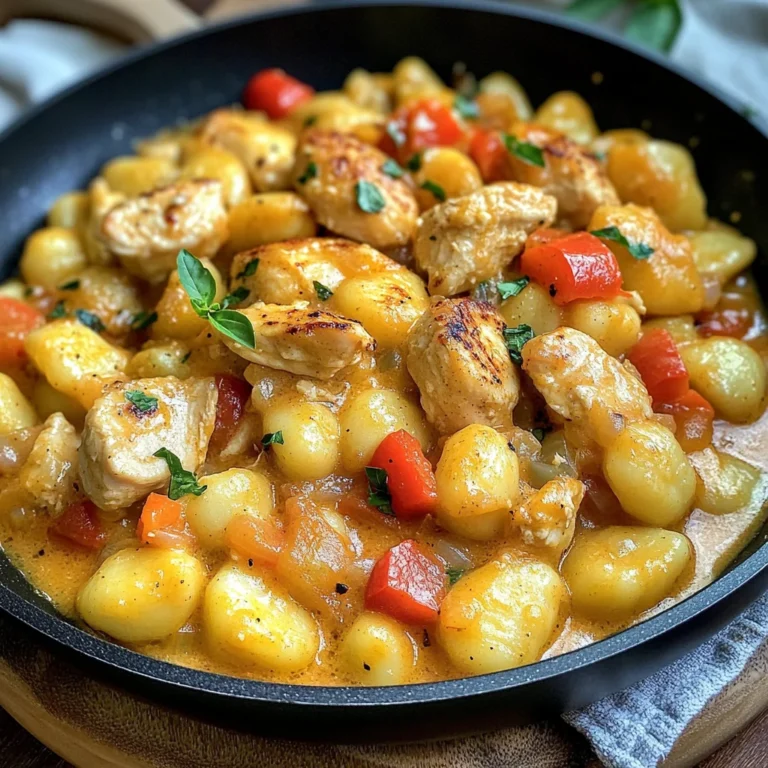 Gnocchi Pfanne mit Hähnchen