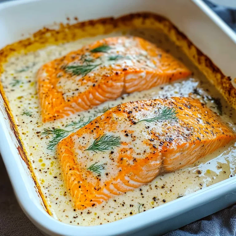 Lachs Sahne Gratin - einfaches Rezept mit Sahne-Soße
