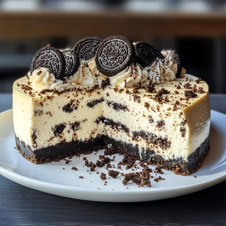 Oreo-Cheesecake | Einfaches No-Bake-Rezept