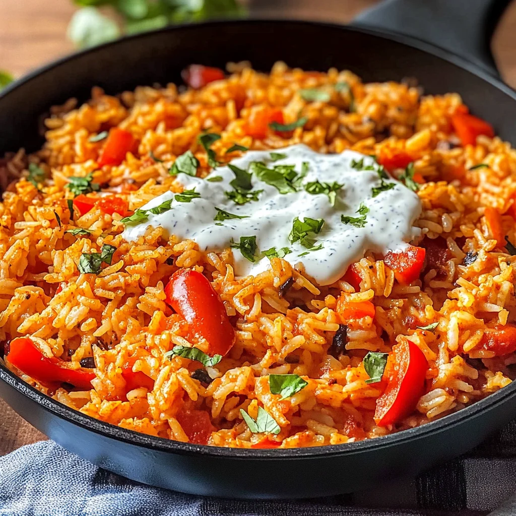 Paprika-Reis-Pfanne
