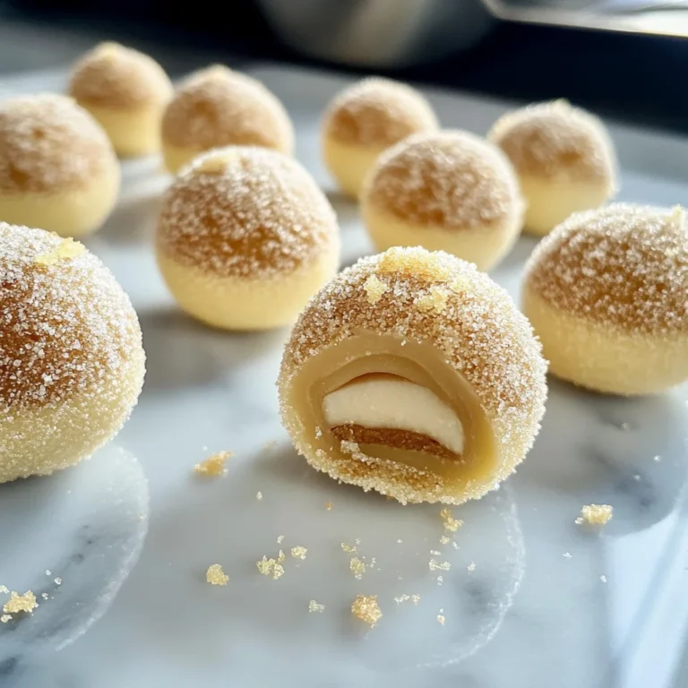 Rezept Vanillekipferl-Kugeln mit Marzipan & Nougat