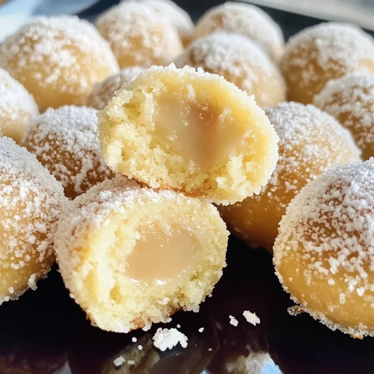 Rezept Vanillekipferl-Kugeln mit Marzipan & Nougat