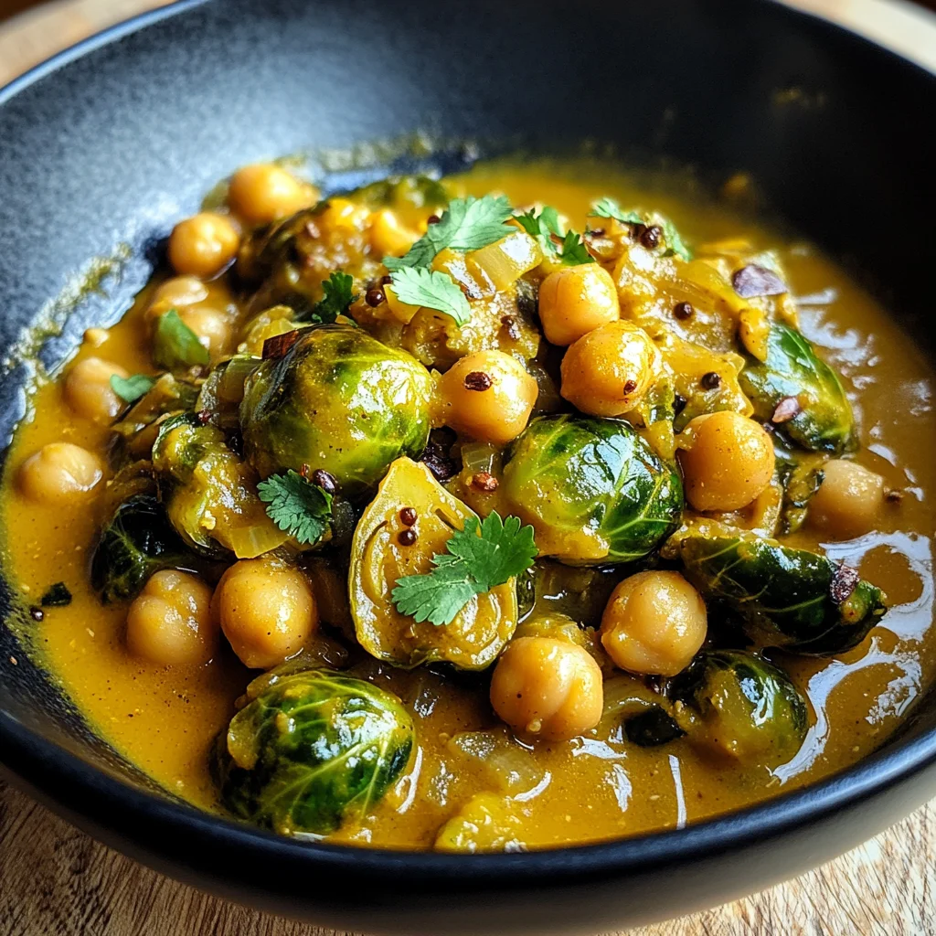 Rosenkohl-Curry