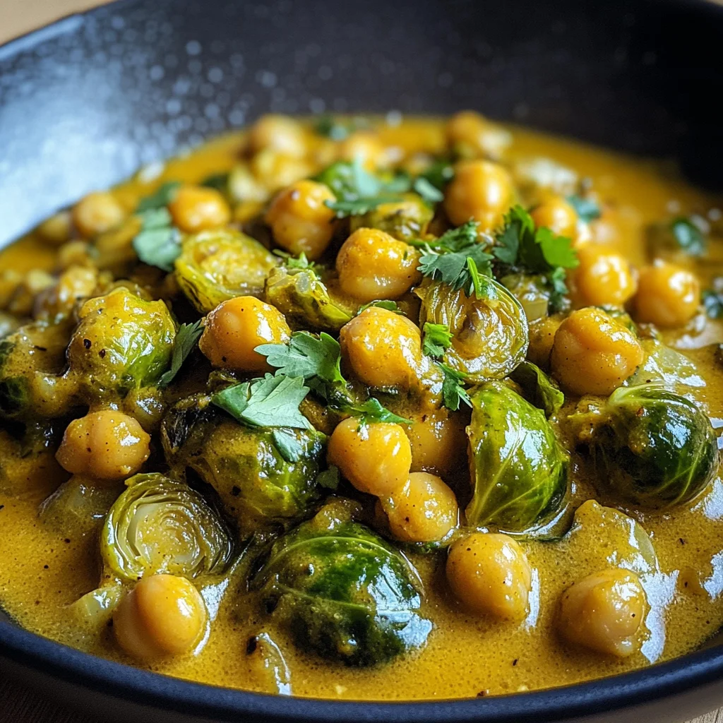 Rosenkohl-Curry