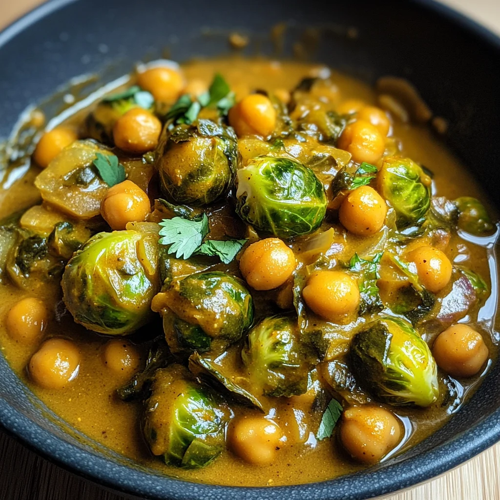 Rosenkohl-Curry