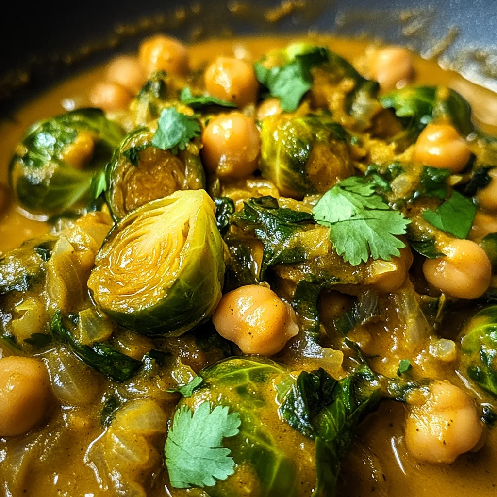 Rosenkohl-Curry