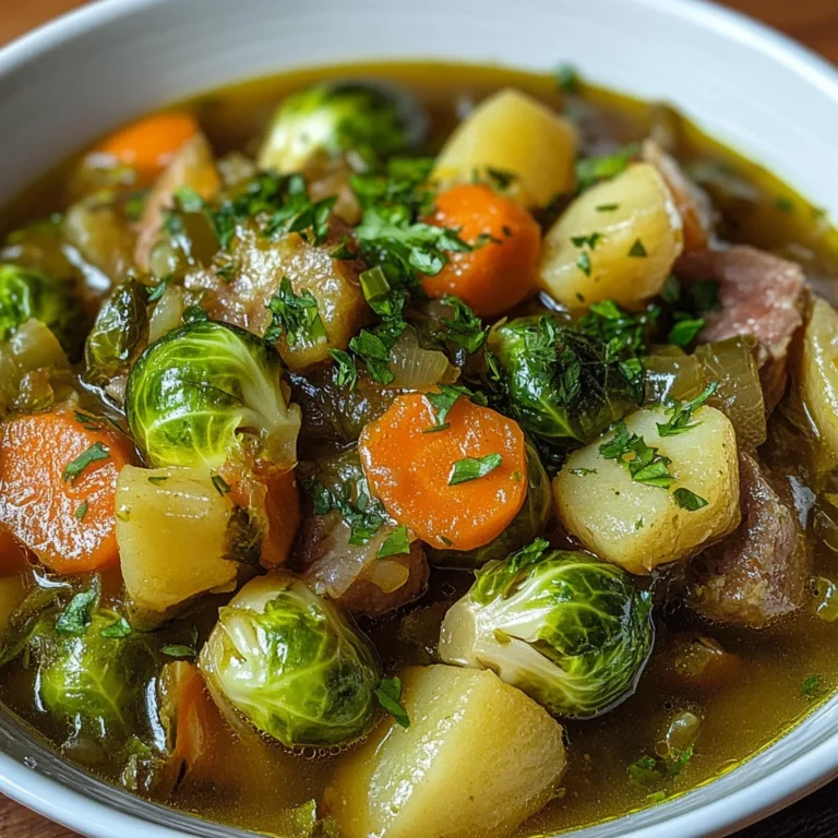 Rosenkohl-Eintopf