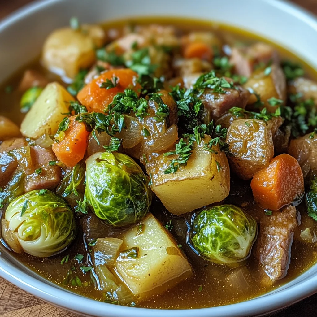 Rosenkohl-Eintopf