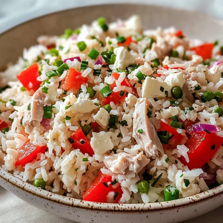 Schneller Reissalat mit Thunfisch & Paprika