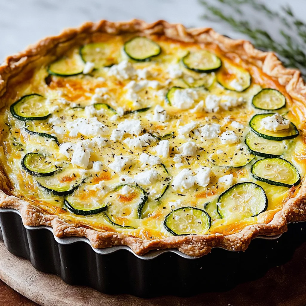 Zucchini-Quiche