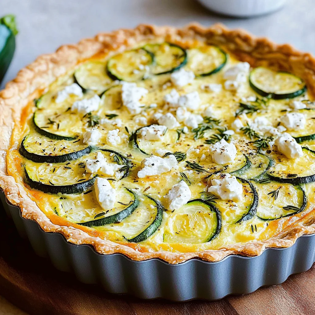 Zucchini-Quiche
