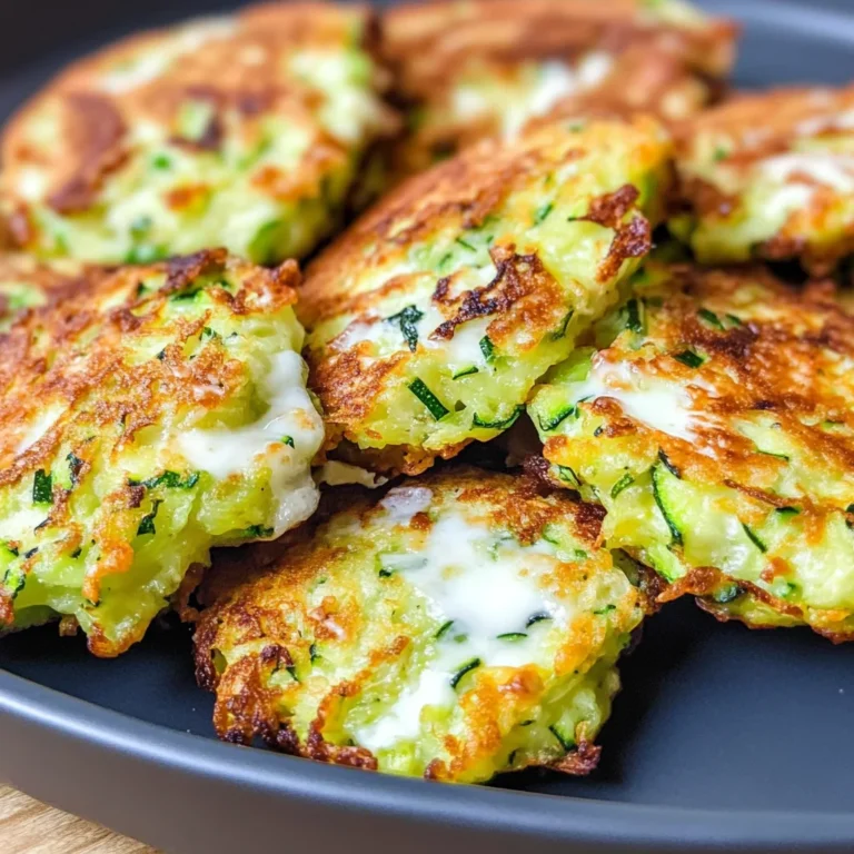 Zucchini Puffer – einfach & schnell